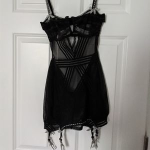 Victoria's Secret 34C Sexy Lingerie with Garter